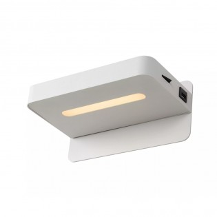 Aplique LED con repisa y USB Atkin (5W)