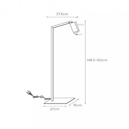 Lámpara de pie Sybil