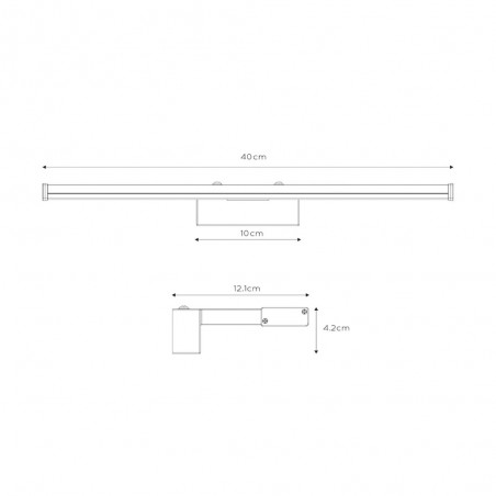 Onno LED-Wandleuchte für Bäder (8W)