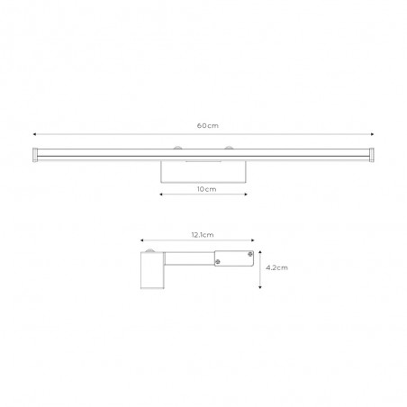 Bathroom's LED Wall Lamp Onno (11W)
