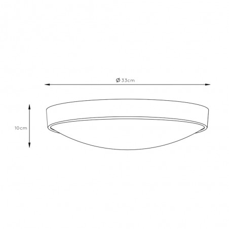 Ceiling Flush Light Lex (2 lights)