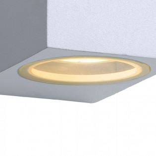 Zora Square LED-Wandleuchte für den Außenbereich (2x5W)