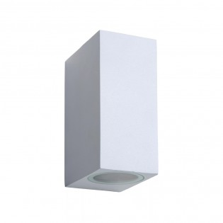 Zora Square LED-Wandleuchte für den Außenbereich (2x5W)