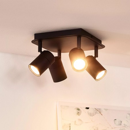 Bathroom's LED Flush Light Lennert (4x5W)