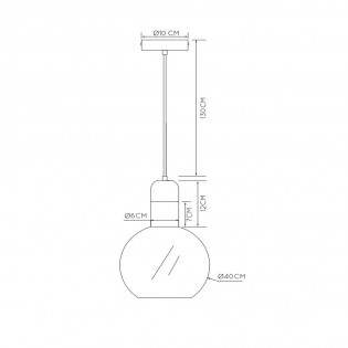 Pendant Lamp Julius Opal