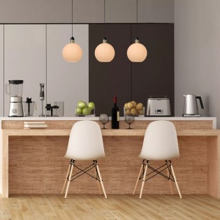 Ceiling Track Light Julius Opal (3 lights)