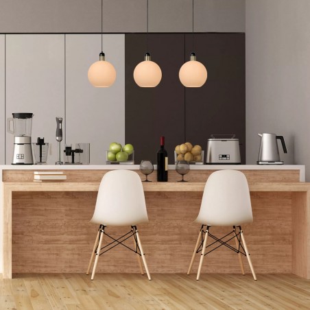 Ceiling Track Light Julius Opal (3 lights)