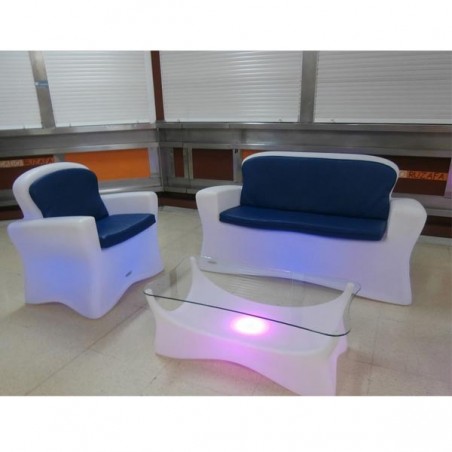 Sofa mit Licht BRUJO (draußen)