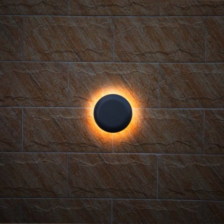 Ova Runde LED-Außenwandleuchte (6W)