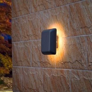 Ova Square LED-Wandleuchte für den Außenbereich (6W)