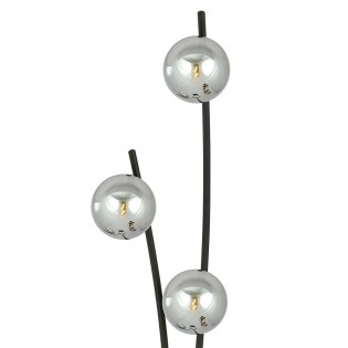 Floor Lamp Helmet Graphite (3 lights)
