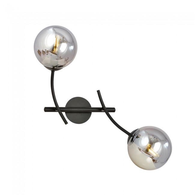 Wall Lamp Helmet Graphite (2 lights)