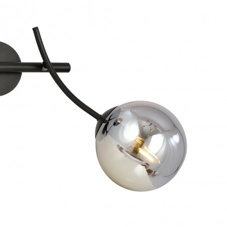 Wall Lamp Helmet Graphite (2 lights)