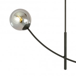 Ceiling Lamp Helmet Graphite (2 lights)