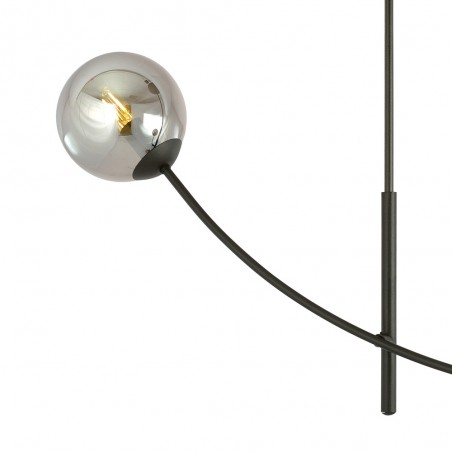 Ceiling Lamp Helmet Graphite (2 lights)