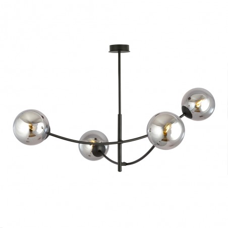 Ceiling Lamp Helmet Graphite (4 lights)