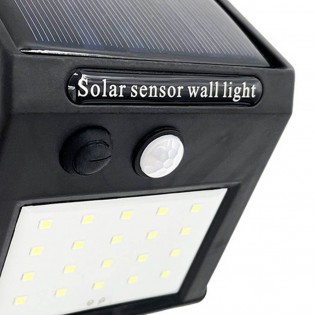 Kira II Solar Led Wandleuchte mit Bewegungsmelder