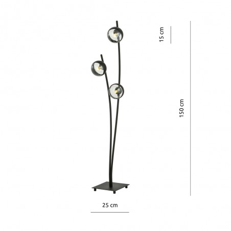 Floor Lamp Helmet (3 lights)