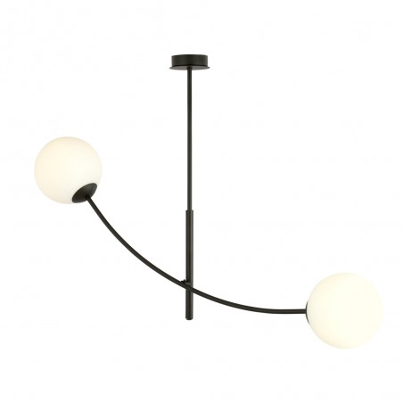 Ceiling Lamp Helmet Opal (2 lights)