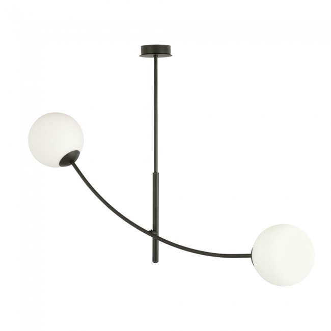 Ceiling Lamp Helmet Opal (2 lights)