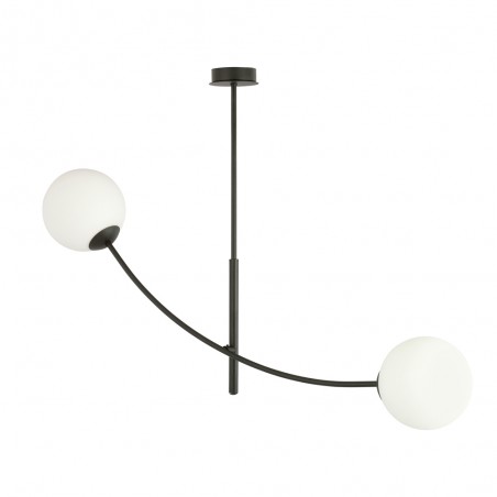 Ceiling Lamp Helmet Opal (2 lights)