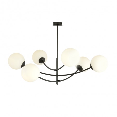 Chandelier Helmet Opal (6 lights)