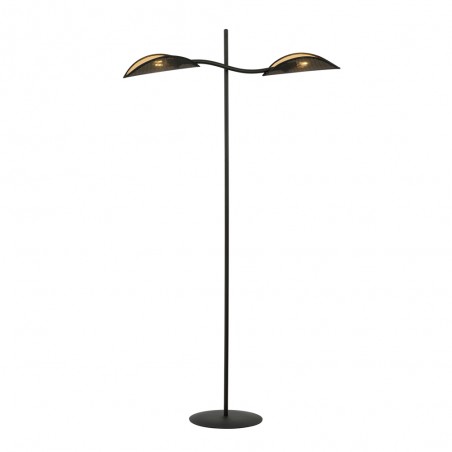 Floor Lamp Flik Black (2 lights)