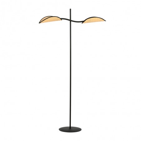 Flik Stehleuchte Rattan (2 Leuchten)
