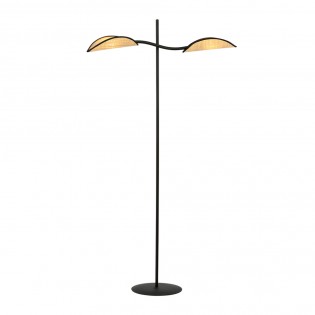 Flik Stehleuchte Rattan (2 Leuchten)
