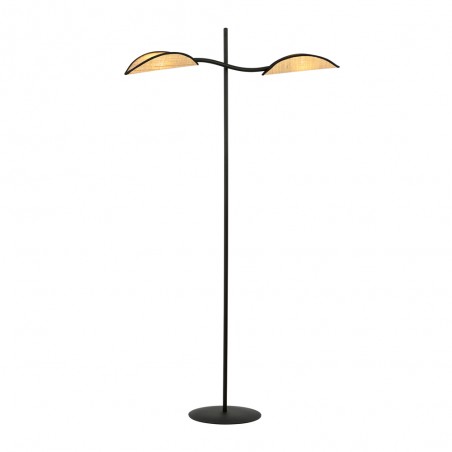 Flik Stehleuchte Rattan (2 Leuchten)