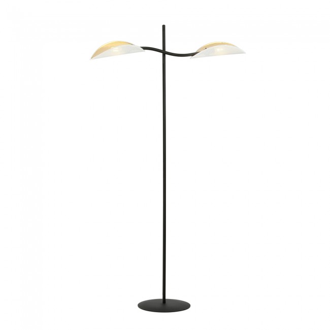 Lámpara de pie Flik Blanco (2 luces)