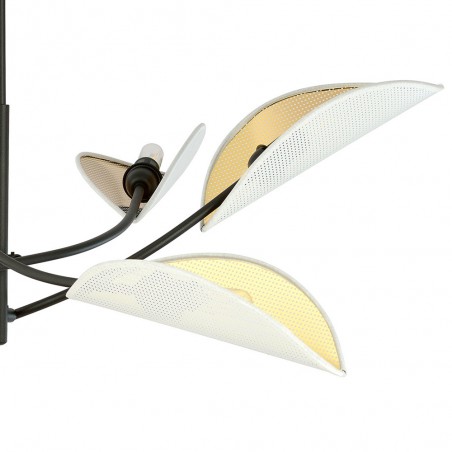 Lámpara de araña Flik Blanco (6 luces)