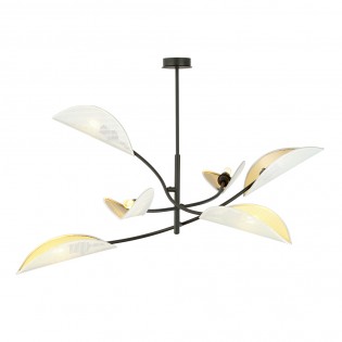 Chandelier Flik White (6 lights)