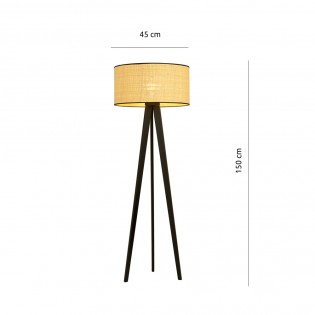 Tripod Floor Lamp Martin Rattan