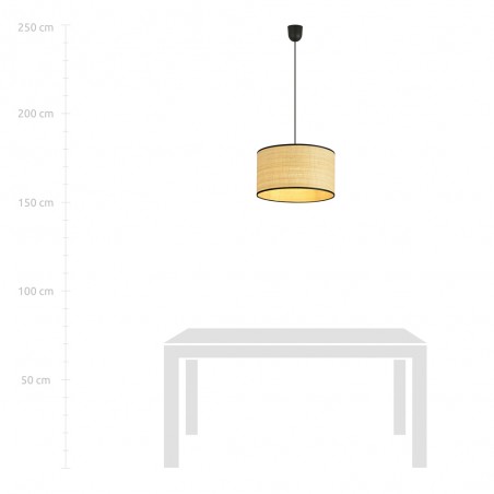 Ceiling Lamp Martin Rattan