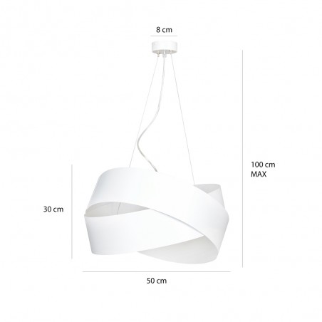Ceiling Lamp Tisla White