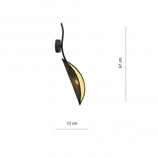 Wall Lamp Flik Black