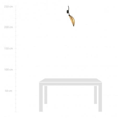 Wandleuchte Flik Rattan