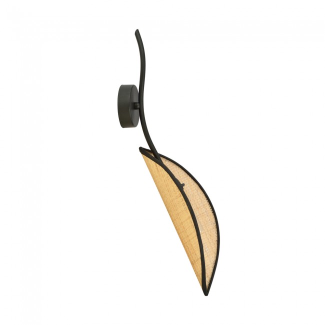 Wandleuchte Flik Rattan