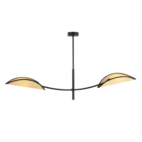 Ceiling Lamp Flik Rattan (2 lights)