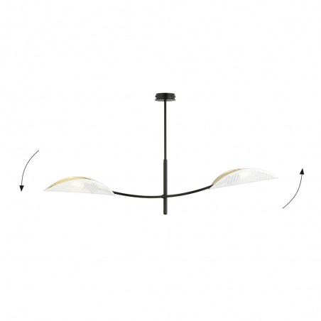 Ceiling Lamp Flik White (2 lights)
