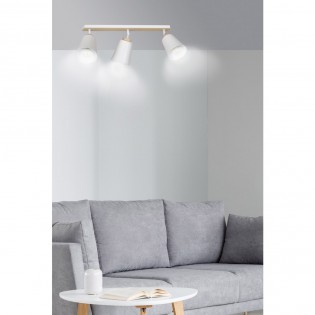 Tasla Deckenleuchte Tasla Weiß (3 Leuchten)