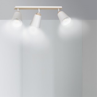 Ceiling Track Light Tasla White (3 lights)