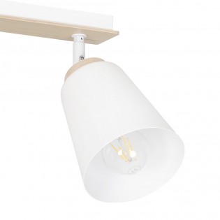 Ceiling Track Light Tasla White (3 lights)