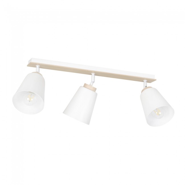 Ceiling Track Light Tasla White (3 lights)