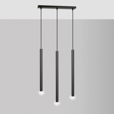 Ceiling Track Lamp Tizo Black (3 lights)