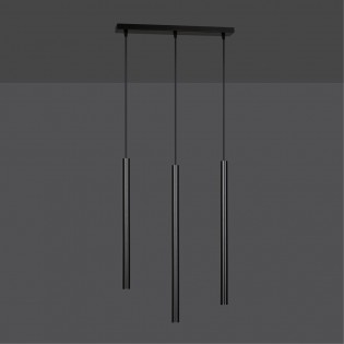 Ceiling Track Lamp Tizo Black (3 lights)