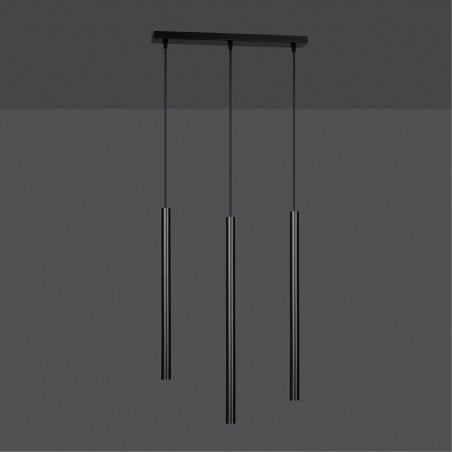 Ceiling Track Lamp Tizo Black (3 lights)