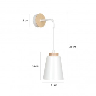 Wall Lamp Lasso White