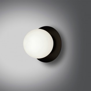 Meltis Wandleuchte Schwarz